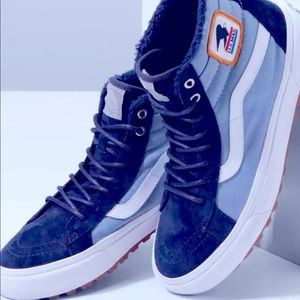 NEW ~ VANS x USPS SK8-HI MTE BLUE WHITE US Size 13 Mens VN0A5HZYUZM1-**AUTHENT…